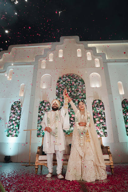 Backdrop and Stage — Wedding decor — ITC Grand Goa